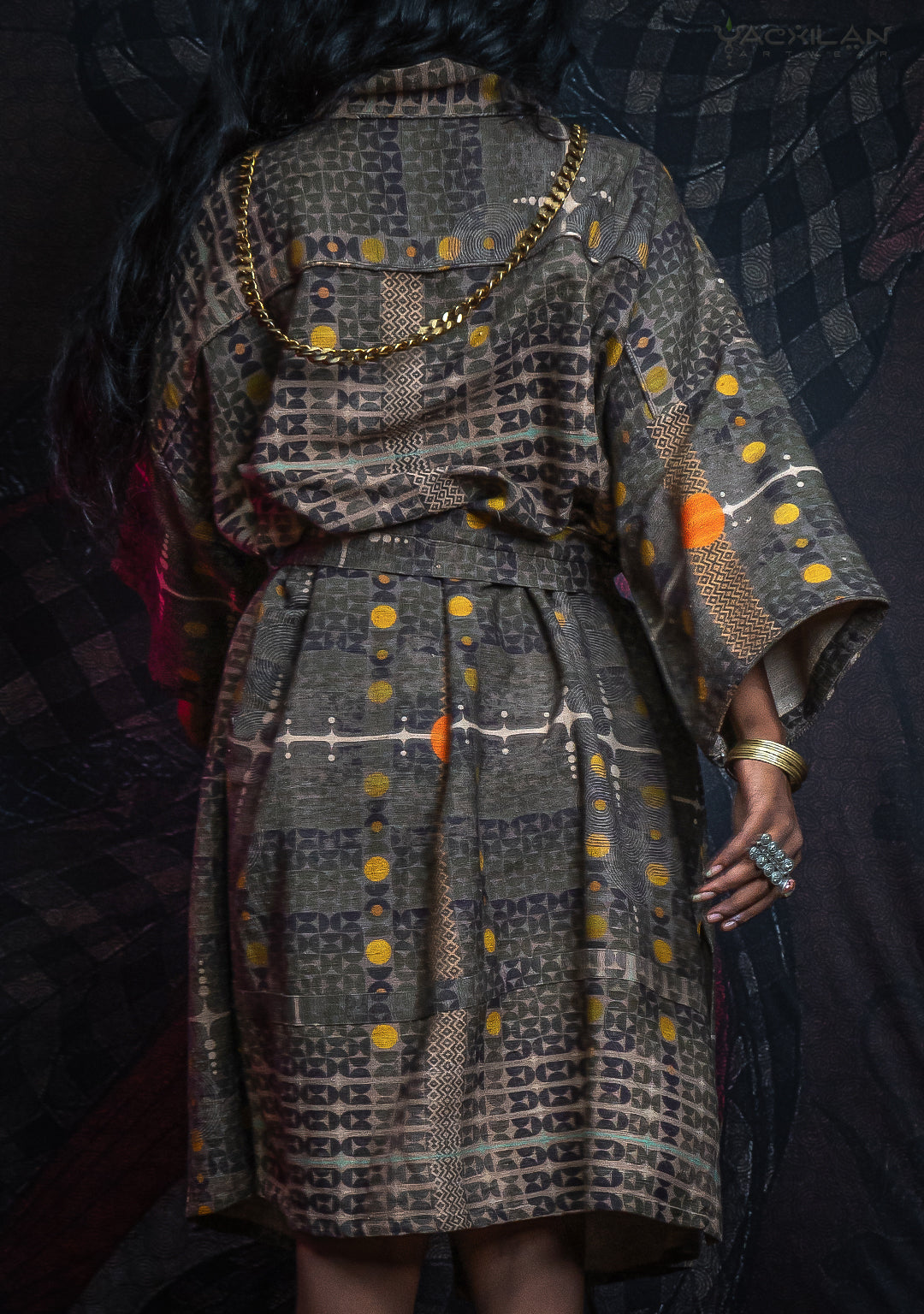 Classic Kimono / Raw Stripes - KINGCACAO